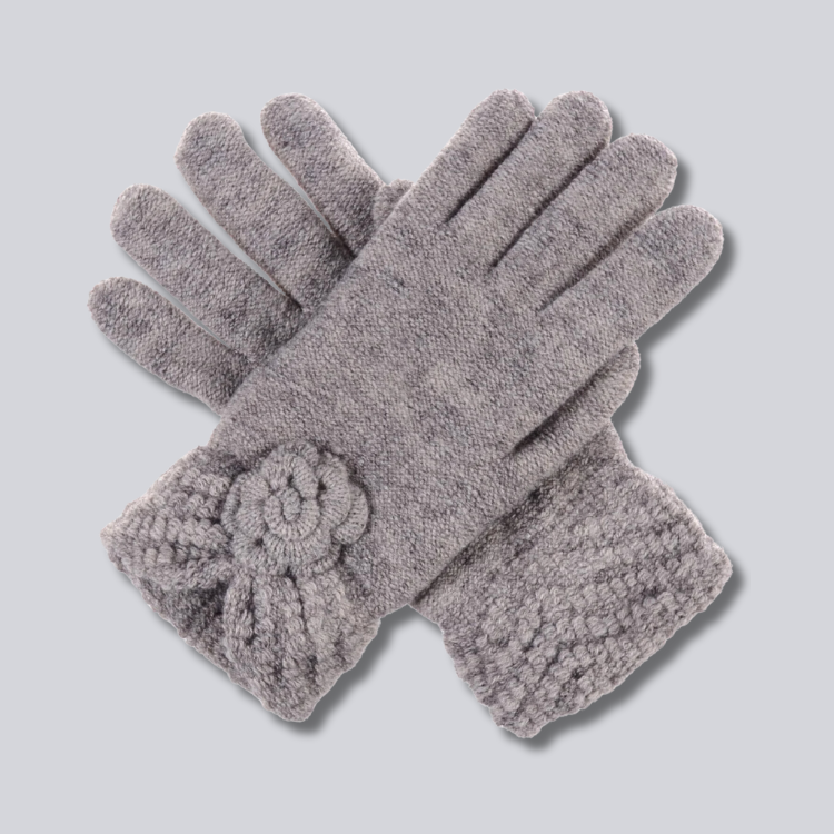 Beige Alpaca Gloves - Warmpaka