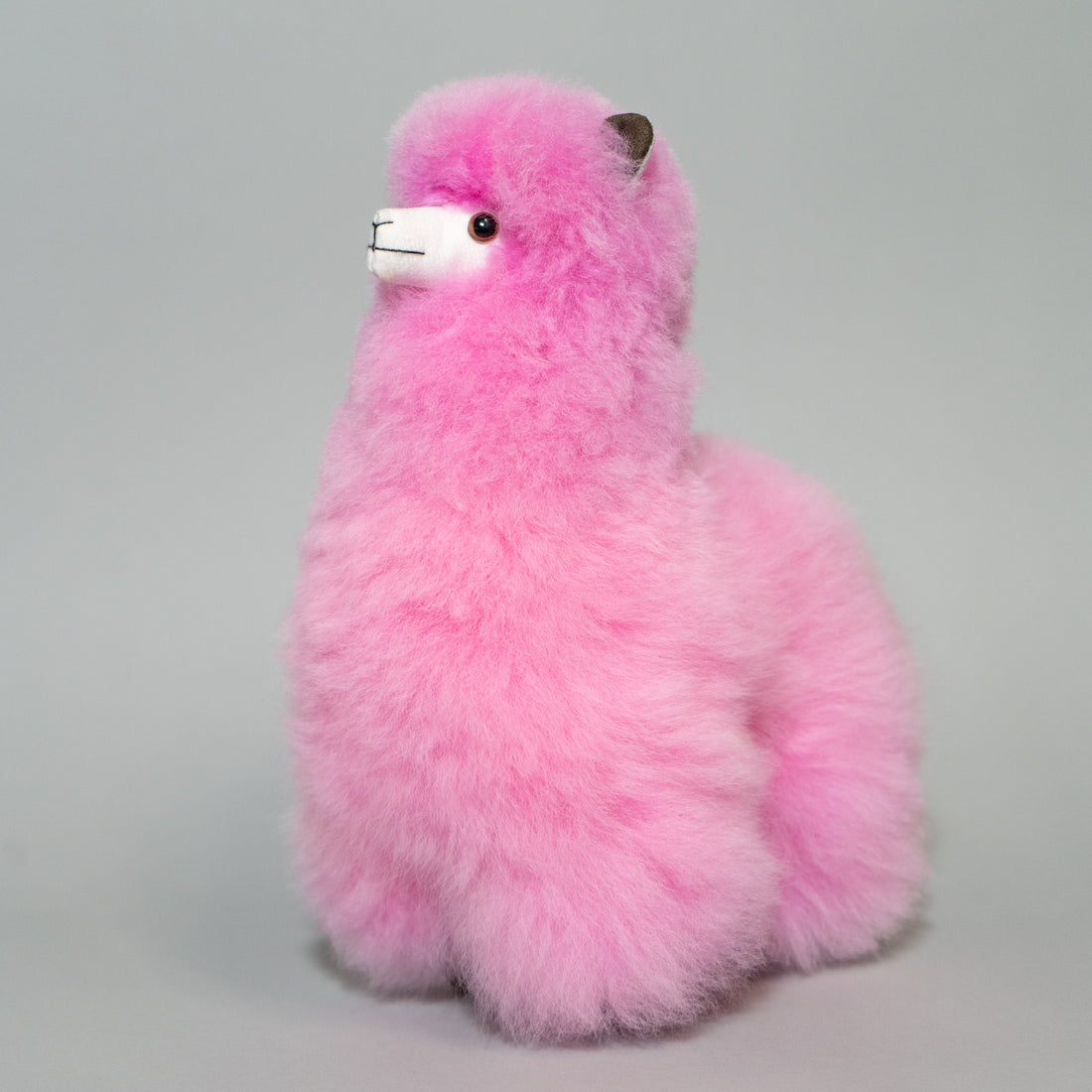 ALPACA STUFFED ANIMAL - 12" HUACAYA ALPACA FUR - Warmpaka