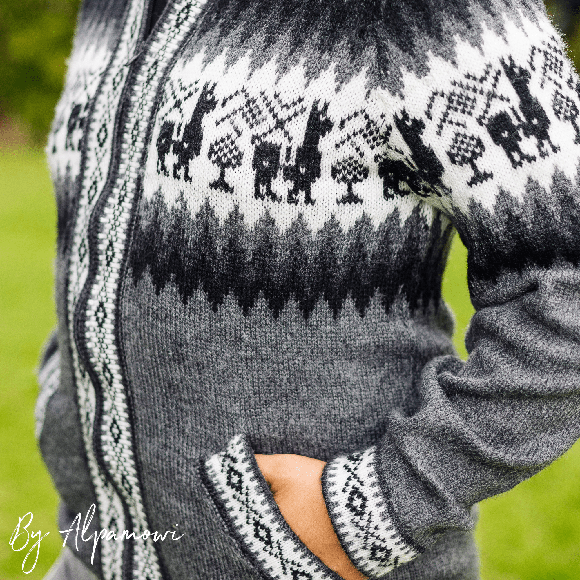 Ash Alpaca Sweater - Warmpaka