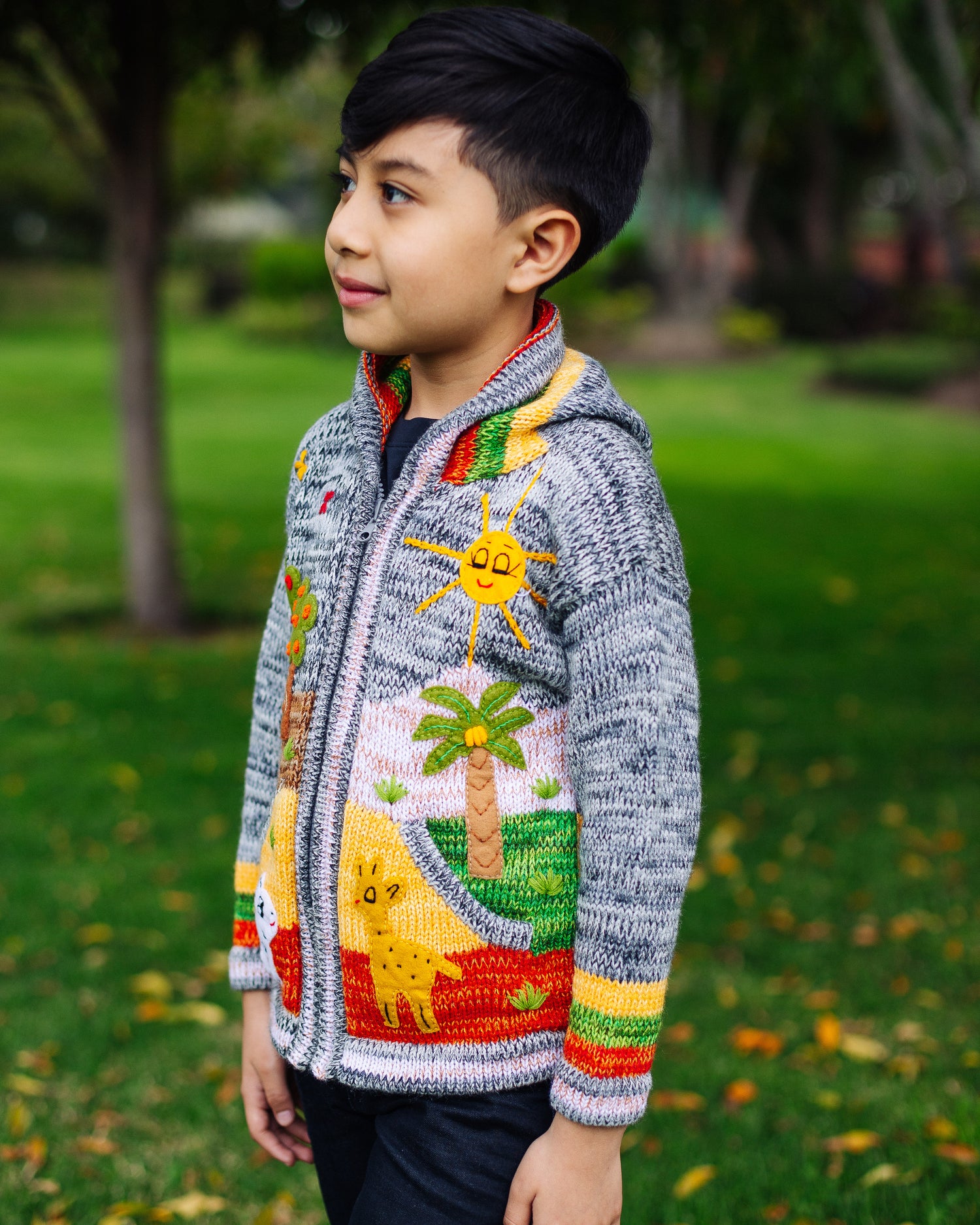 Handcrafted Kid Sweater - Ash Andes - Warmpaka
