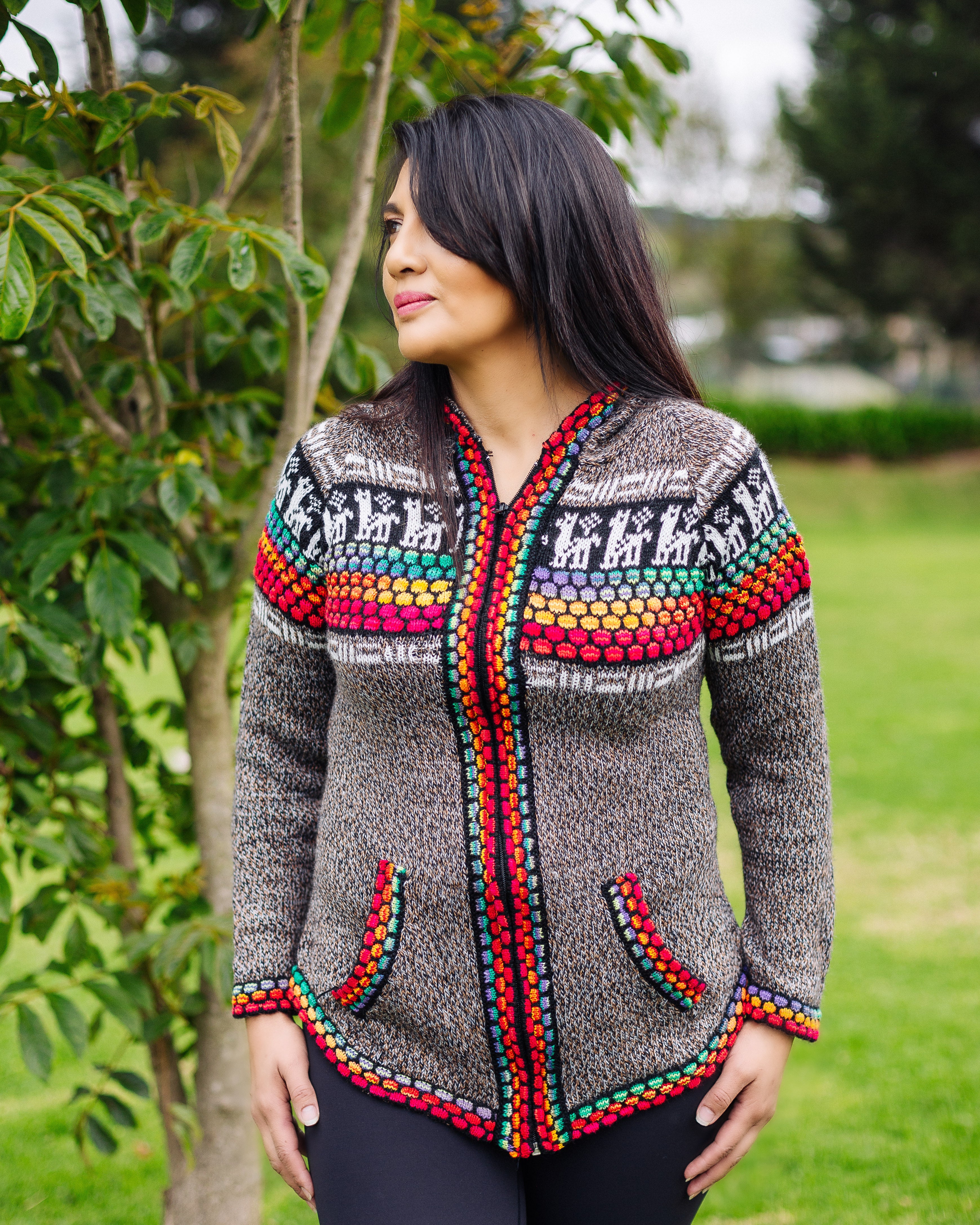 Trout Traditional Alpaca Sweater – Warmpaka