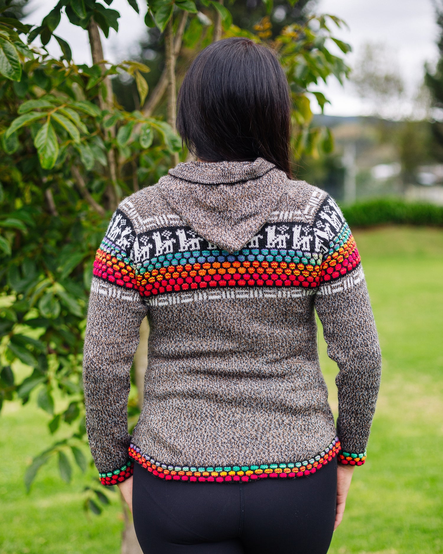 Trout Traditional Alpaca Sweater - Warmpaka