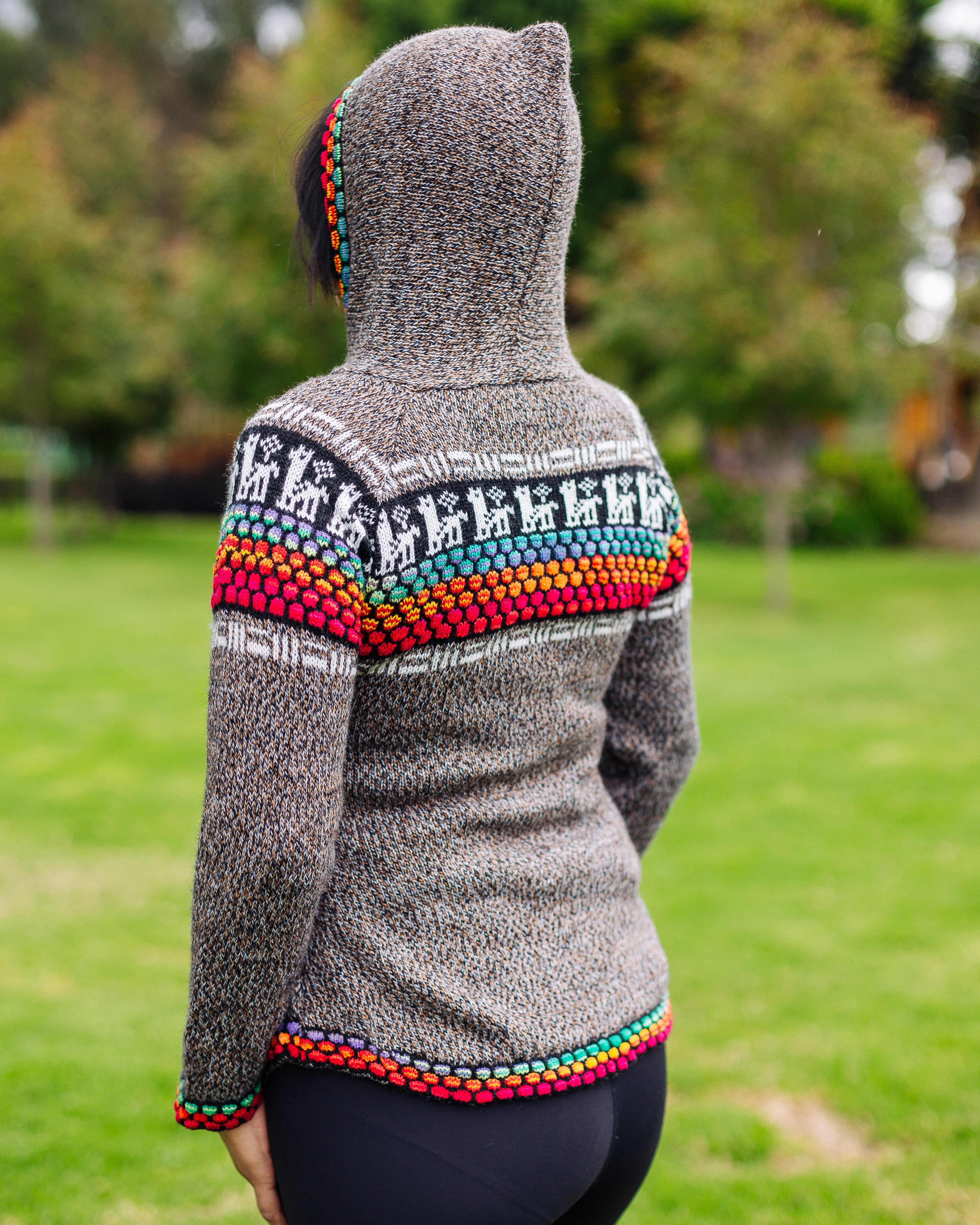 Trout Traditional Alpaca Sweater - Warmpaka