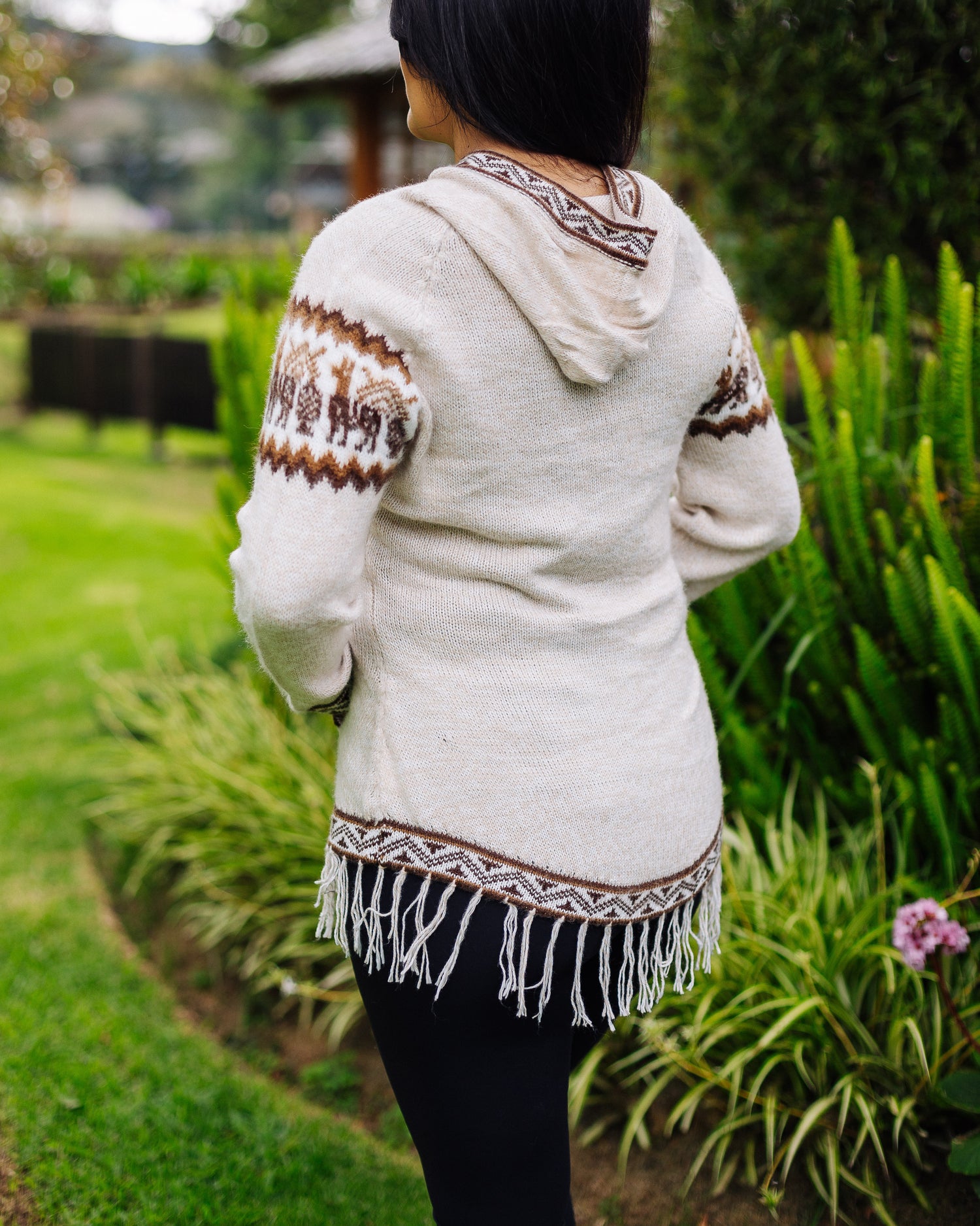 Light Beige Alpaca Sweater - Warmpaka