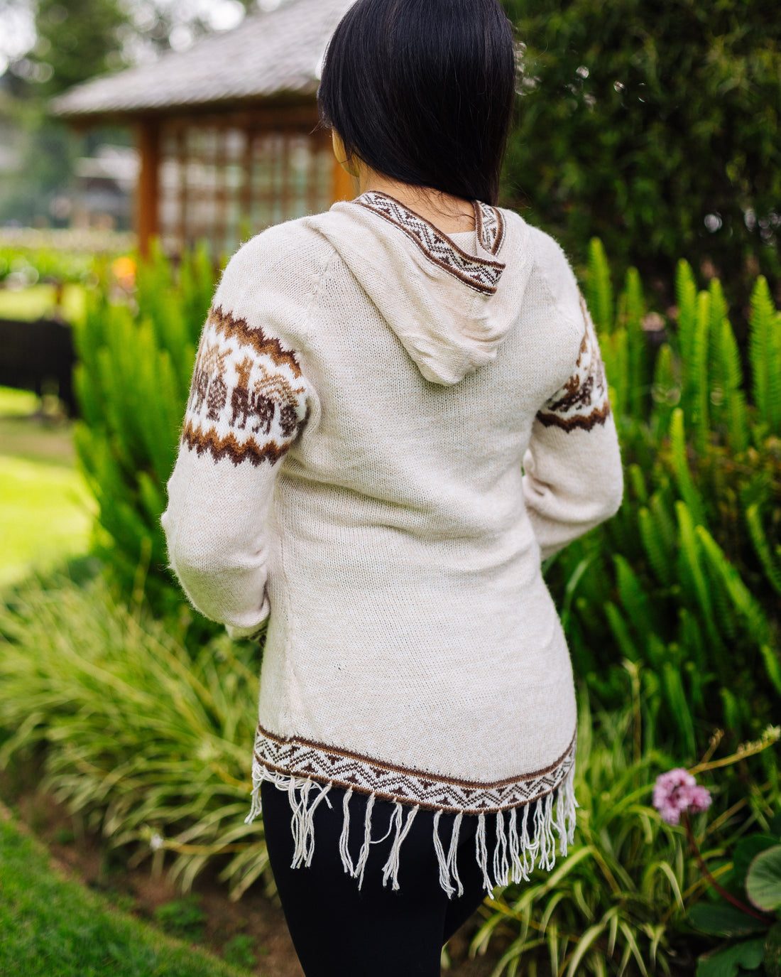 Light Beige Alpaca Sweater - Warmpaka