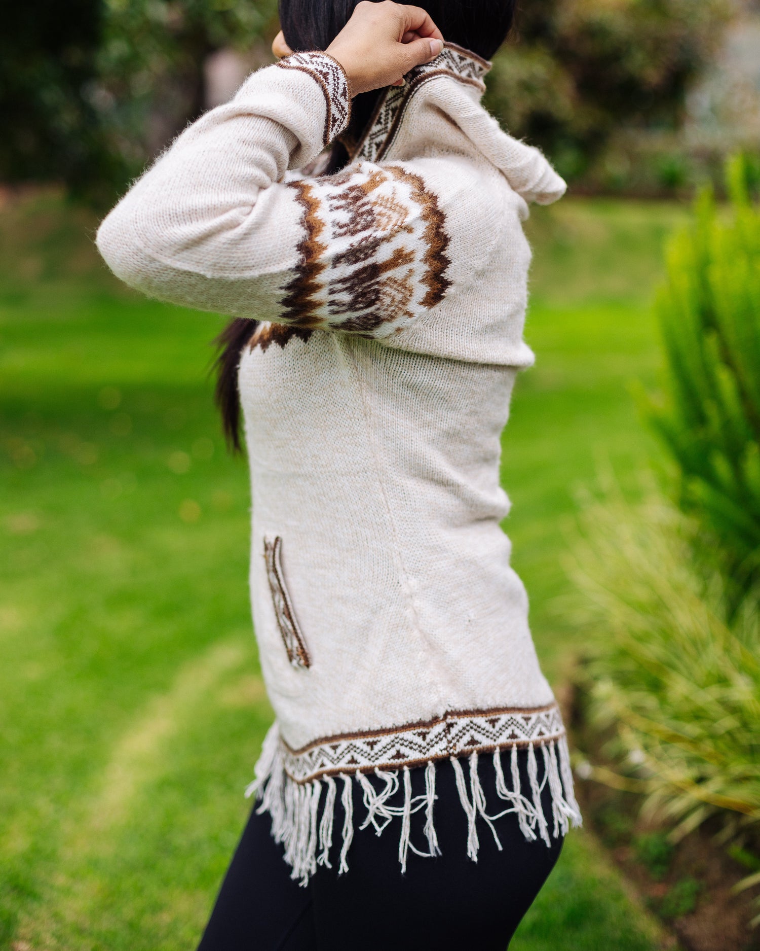 Light Beige Alpaca Sweater - Warmpaka