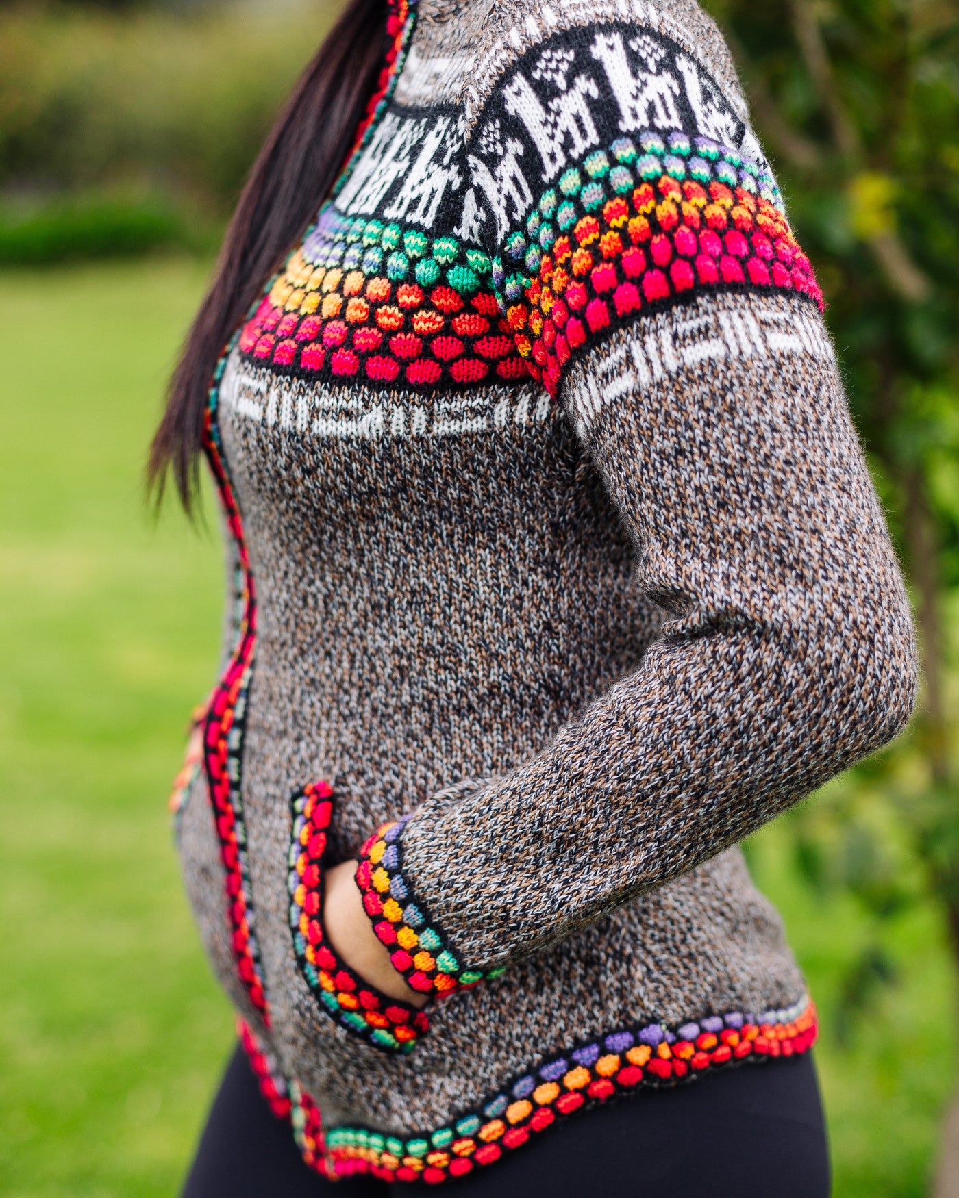 Trout Traditional Alpaca Sweater - Warmpaka